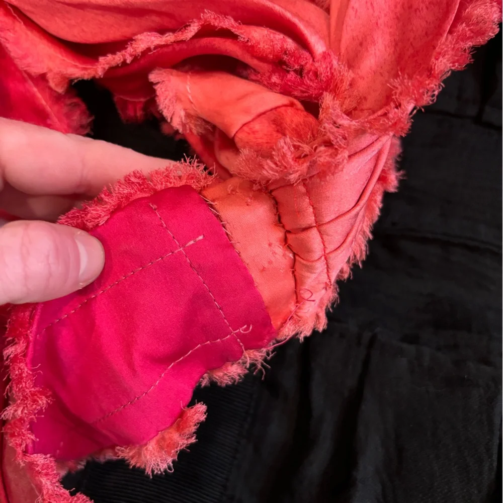 ****SOLD*** Louis Vuitton Fall 2009 Runway Black Dress with Pink Sash - Picture 5 of 11